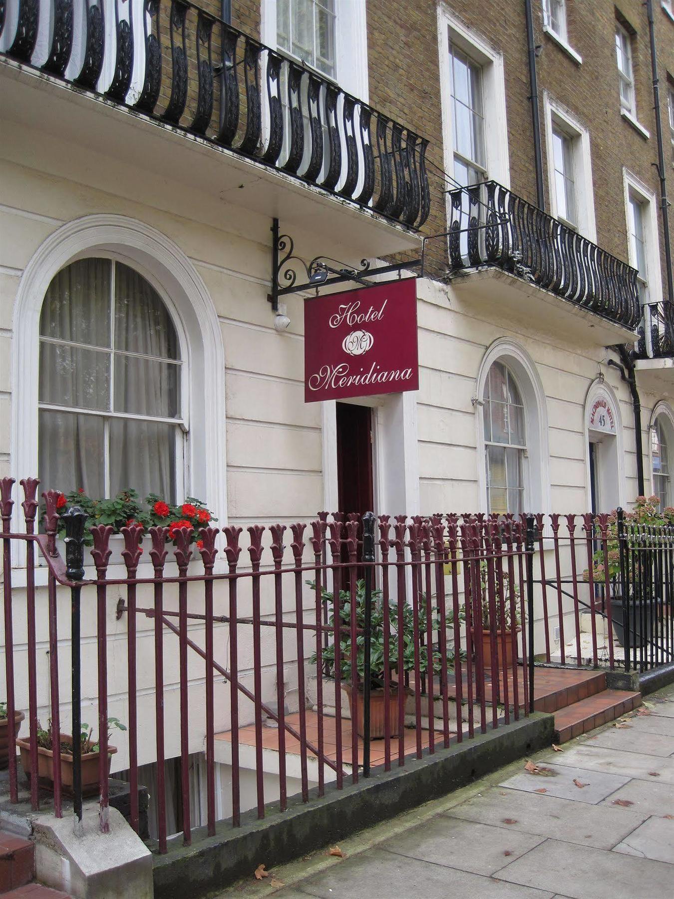Hotel Meridiana London Bagian luar foto